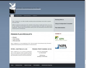 Pete Huntting Website