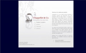 Septemberchappellet.com Website