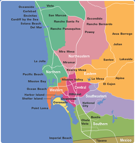 San Diego IT Services Coverage Area