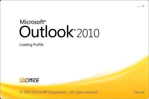 outlook 2010 loading in safe mode